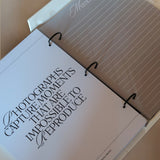 "This is Not a Coffee Table Book" Photo Album