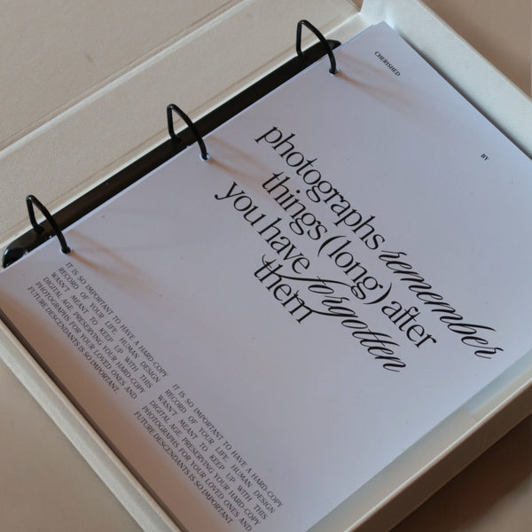 "This is Not a Coffee Table Book" Photo Album