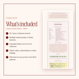 Genealogy Research Packages
